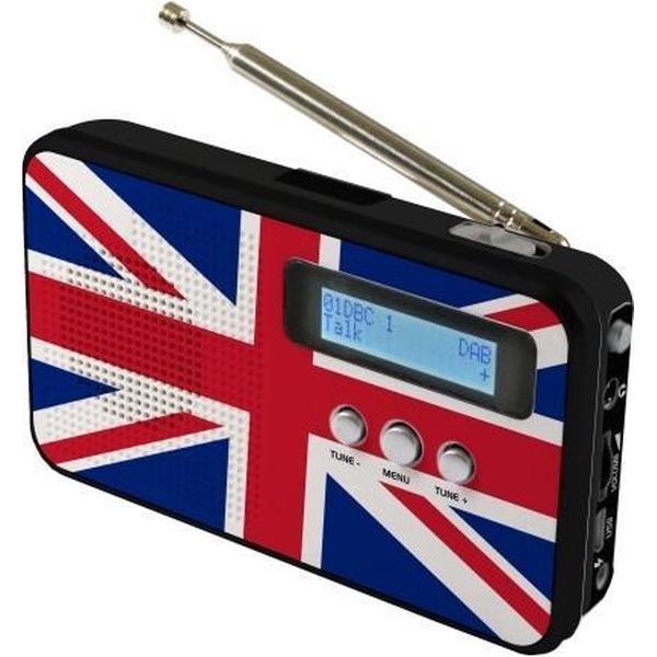 Reflexion TRA5005D+ GB Tafelradio DAB+, FM DAB+, FM, USB Voelbare toetsen