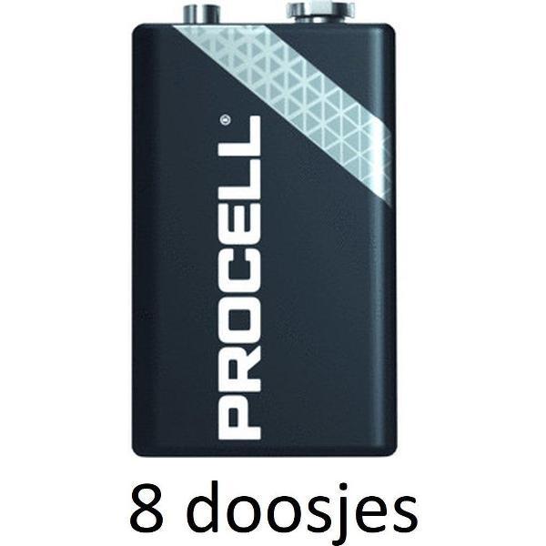 8X Procell Alkaline 9V/6LR61 10 pack -