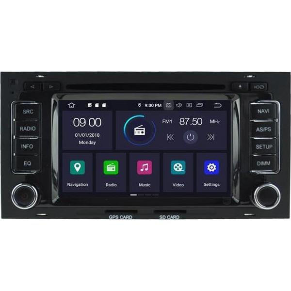 RVF5769 Android 9 Navigatie Volkswagen Touareg Multivan dvd carkit usb 64GB