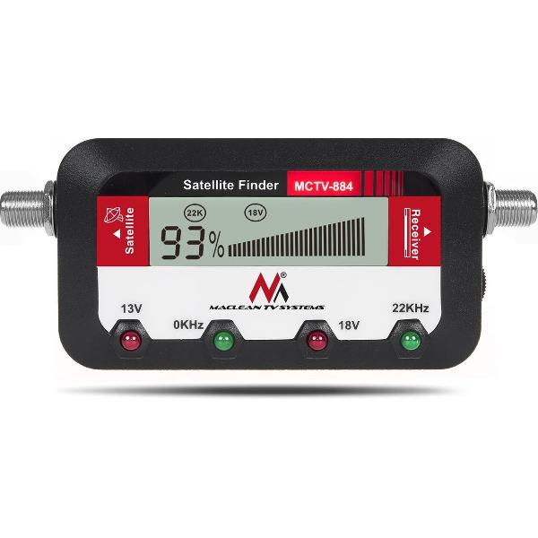 Digitale Satfinder Maclean MCTV-884 Satellietzoeker SAT