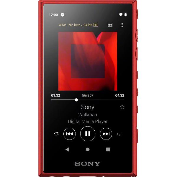 Sony NW-A105 Walkman - Hi-Res Audio MP3-speler - 16GB - Rood