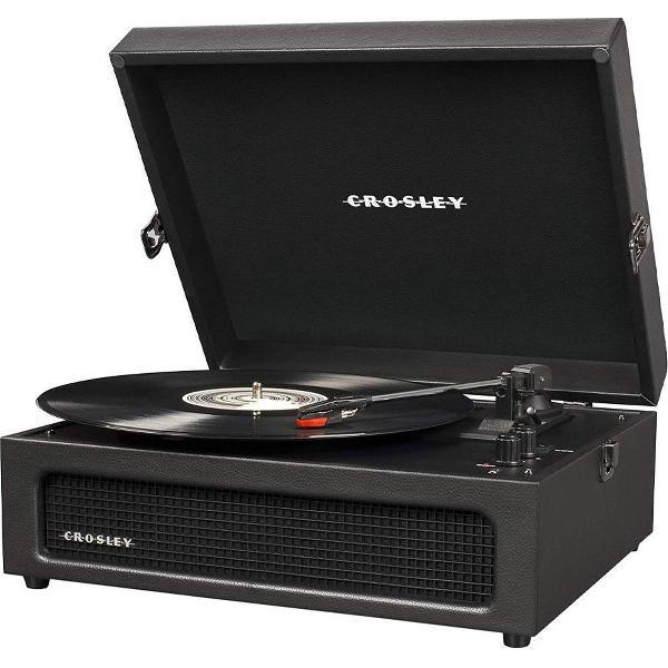 Crosley Voyager Retro Platenspeler Zwart