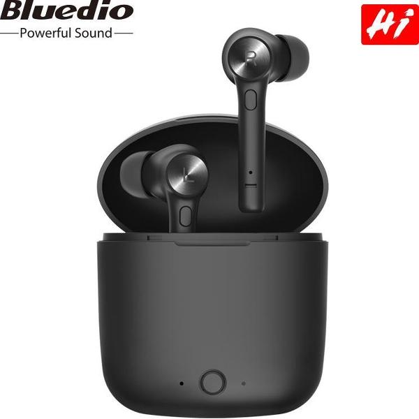 Bluedio® HI - Draadloze Oordopjes - Earbuds - In ear oortjes - Via bluetooth - Zwart