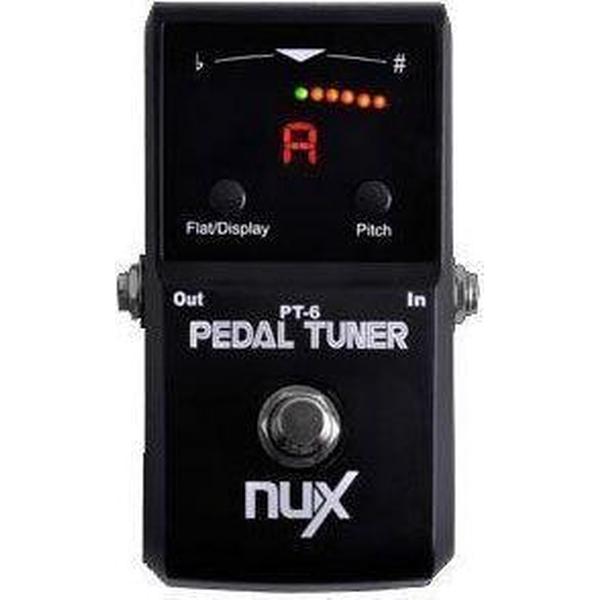 Nux PT-6 Pedal Tuner - chromatisch Stemapparaat