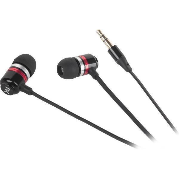 Krüger & Matz KMMXB - MXB-ooroordopjes met extreme bass - zwart