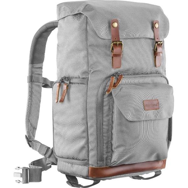 Mantona Luis Retro Rugzak Grijs