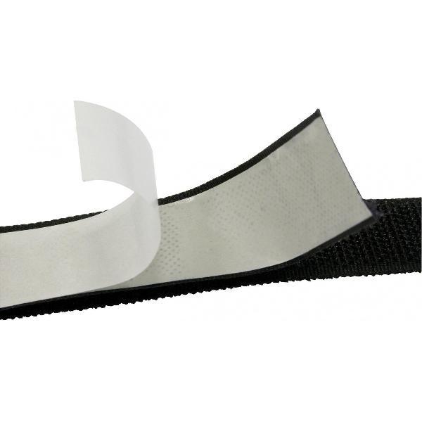 Carpoint Klittenbandstrips 90 X 2 Cm Zwart 2 Stuks