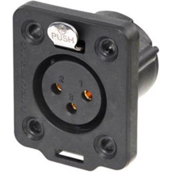 Neutrik XLR-connector Bus, inbouw Aantal polen: 3 1 stuk(s)