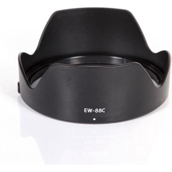 Zonnekap type EW-88C / Lenshood voor Canon objectief (Huismerk)