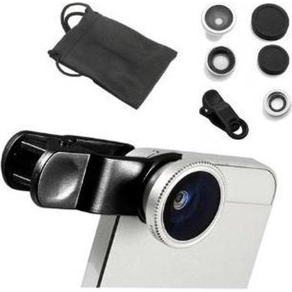 Clip Lens- 3-in-1 Fish Eye 180° Lens
