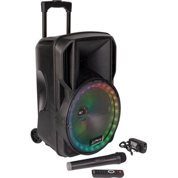 Party Sound PARTY-12RGB Draagbare luidspreker met Bluetooth, Radio en Licht effect / 700 Watt