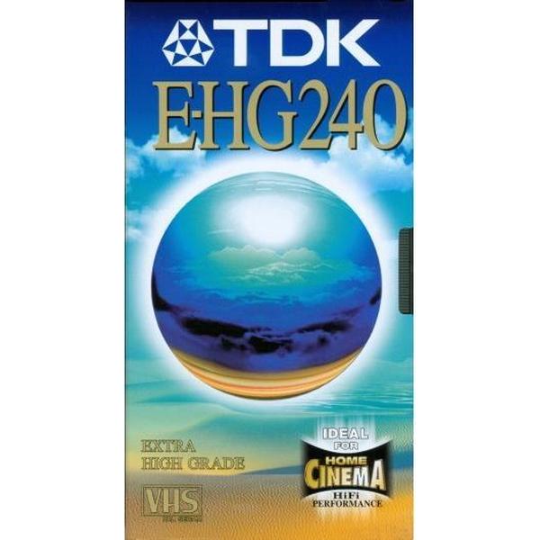 VHS TDK E-HG 240