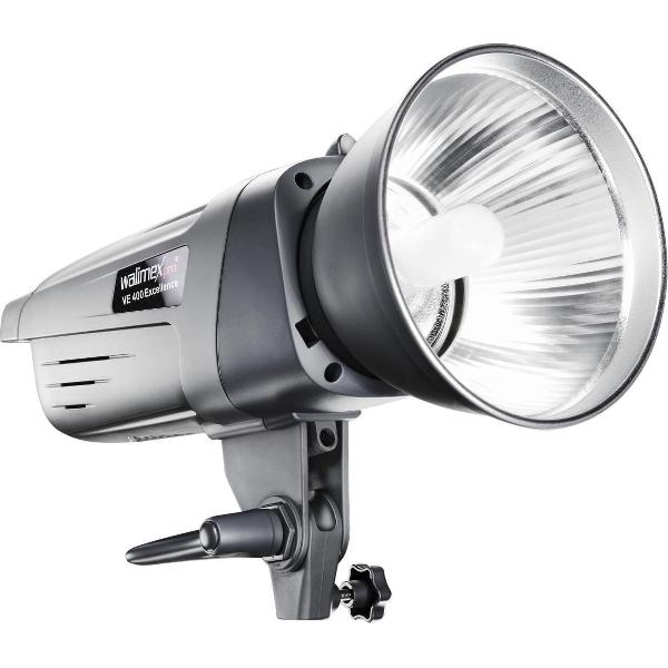 Walimex VE-400 Excellence flitser voor fotostudio 400 Ws 1/1200 s Zwart, Grijs