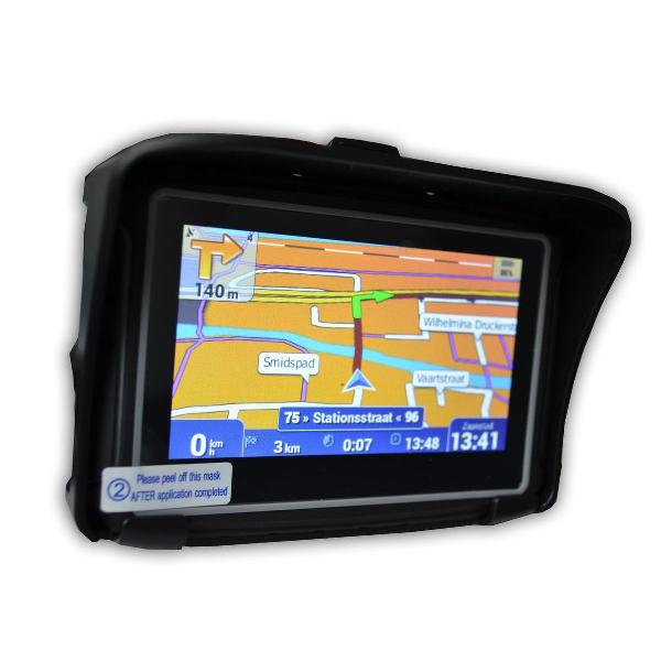 4.5 inch Motor navigatie systeem geheel compleet kabels en opbouw 800 lumen extra helder!