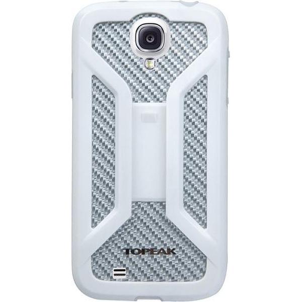 Topeak smartphone houder RideCase Galaxy S4 wit compleet