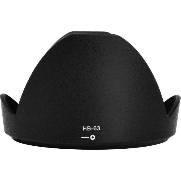 Zonnekap type HB-63 / Lenshood voor Nikon objectief (Huismerk)