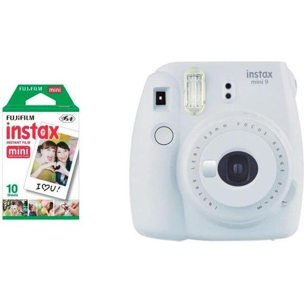 Fujifilm instax mini 9 - Incl. film - Smokey White