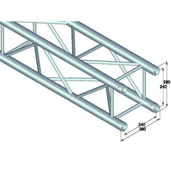 ALUTRUSS QUADLOCK 6082-1000 4-Way Cross Beam
