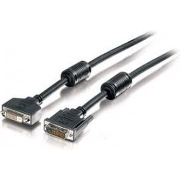 Equip 118973 DVI kabel 3 m DVI-D Zwart