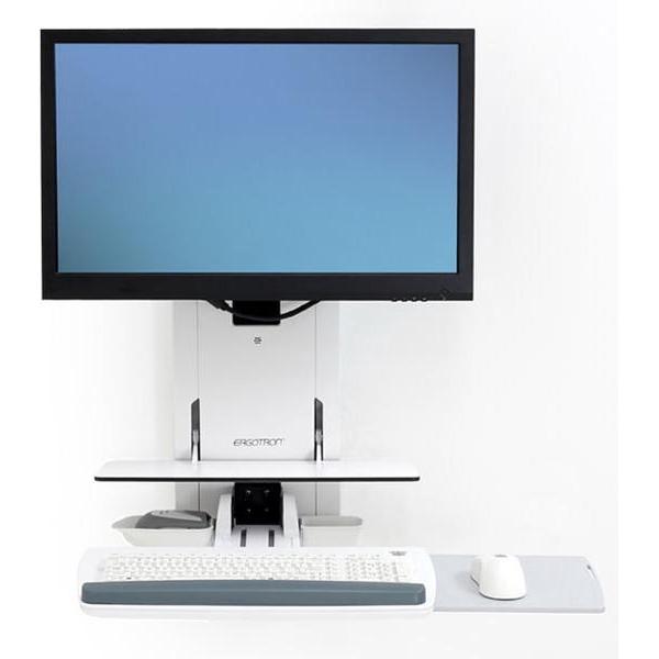 Ergotron 61-080-062 flat panel bureau steun Wit