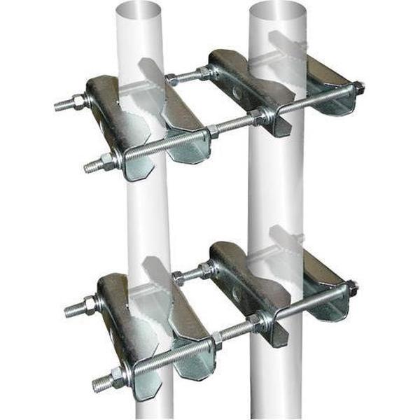 Blueqon BKH48 H-Vorm, Mastklem Geschikt tot 48mm buis diameter