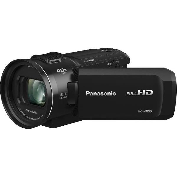 Panasonic HC-V800 - Full HD Camcorder - Zwart