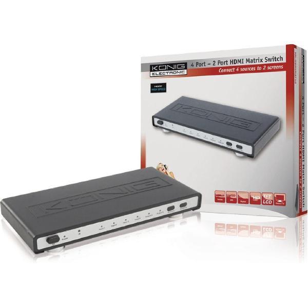 König KN-HDMIMAT10 HDMI video switch