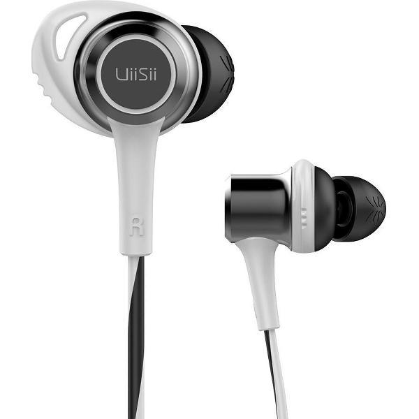 UiiSii BT260 Sport Grijs - Draadloze Oortjes Met Titanium Composite Diaphragm Drivers 10mm
