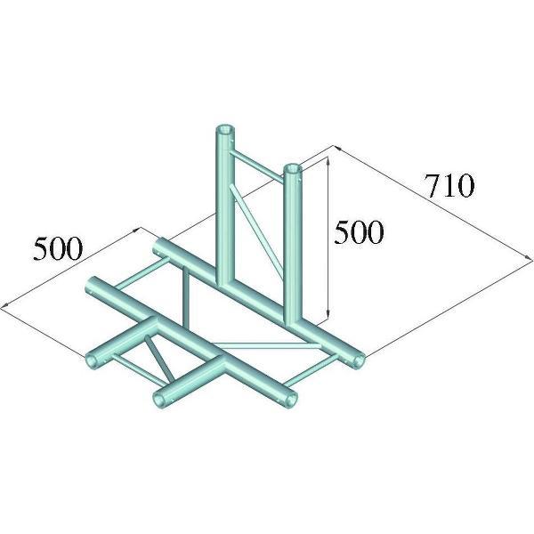 ALUTRUSS BILOCK E-GL22 T42-V 4-Way Corner 90°