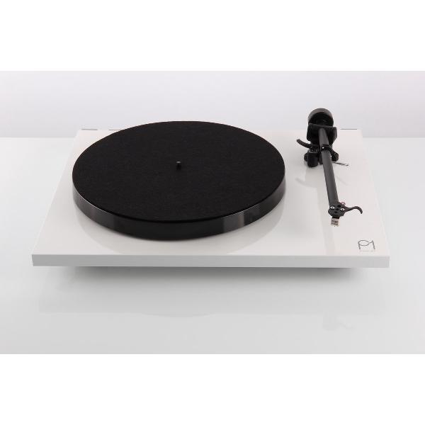 Rega Planar 1 Platenspeler - Carbon Cartridge - Wit