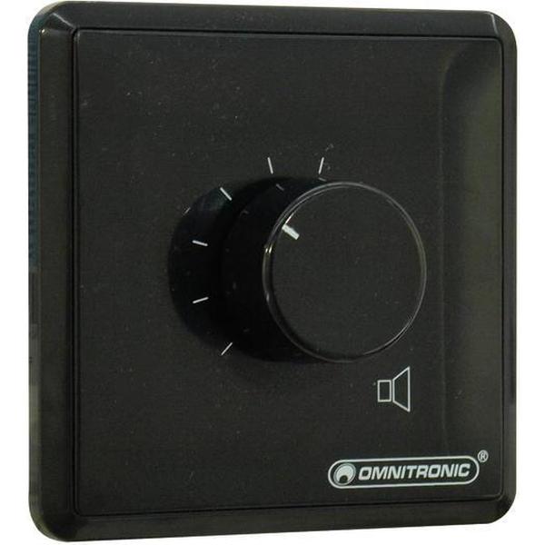 OMNITRONIC PA Volume Controller 20W stereo bk