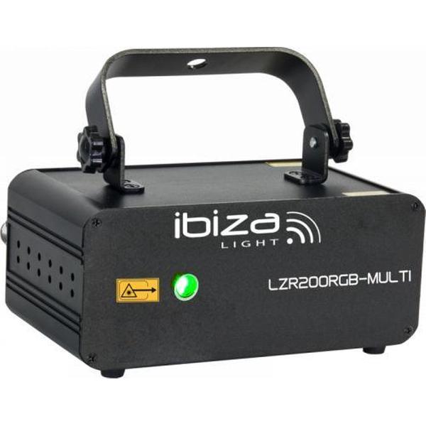 Ibiza Light - LZR200RGB | MULTI Dmx bestuurde rgb firefly laser 200mw