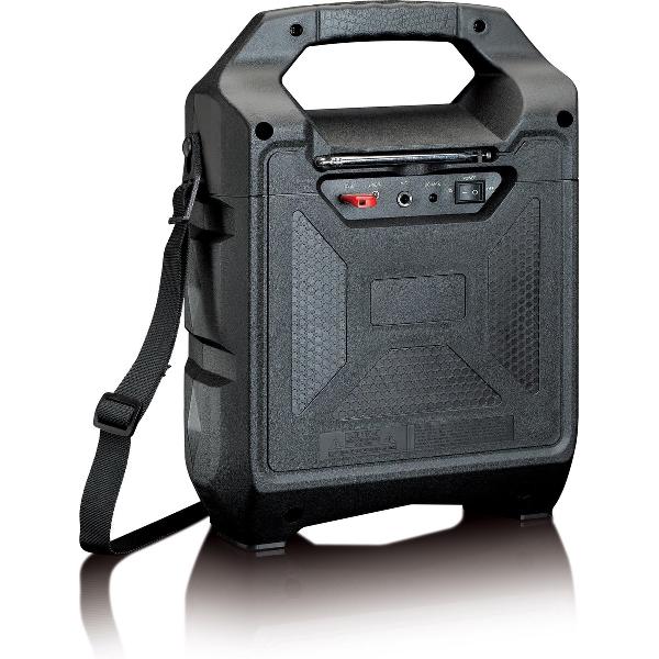 Lenco PA-30 - Party speaker Bluetooth met 25W vermogen - Zwart
