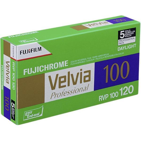 1x5 Fujifilm Velvia 100 120 neu