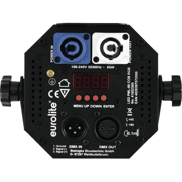 EUROLITE LED PML-80 COB RGB 80W Spot / Wassen