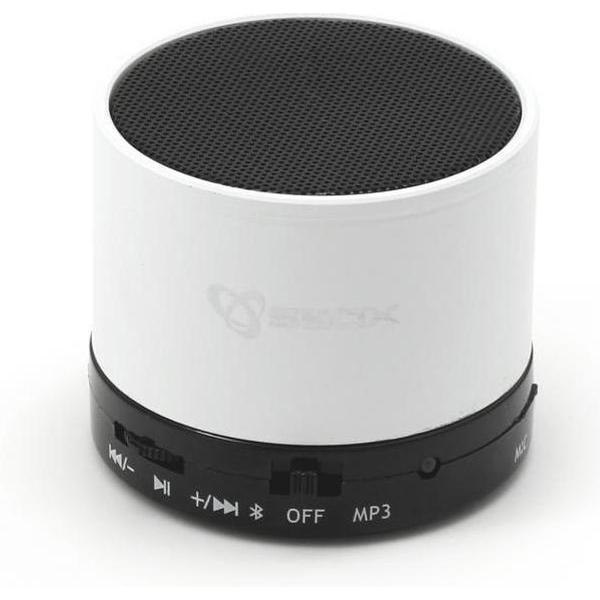 Sbox - Draadloze Bluetooth speaker BT160W Coconut - Wit