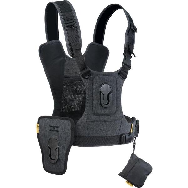 Cotton Carrier G3 Camera Harness 2 Charcoal Grey