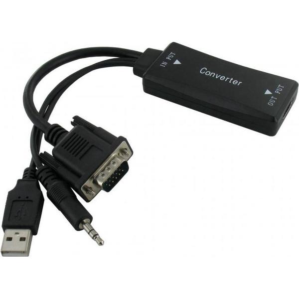 VGA + Audio naar HDMI Converter Kabel