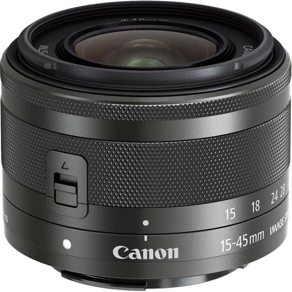 Canon EF-M 15-45mm f/3.5-6.3 IS STM - Zwart