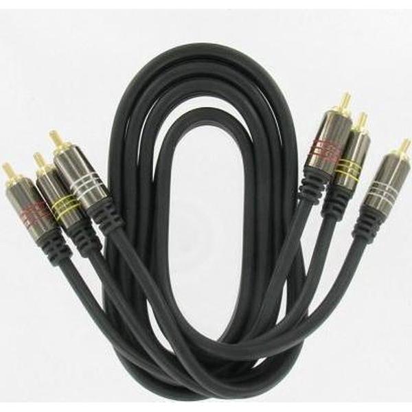 Kopp audio-videokabel tulp 1,5m
