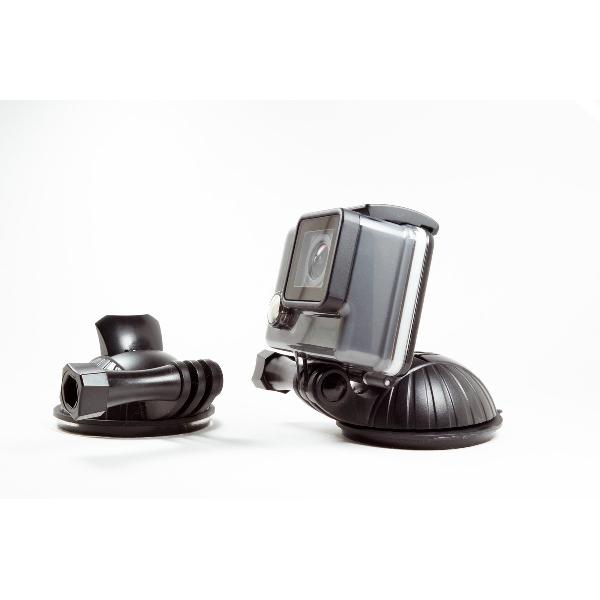 PRO-mounts Nano SuctionCup Mount + GRATIS Camera Adapter & Rugzak