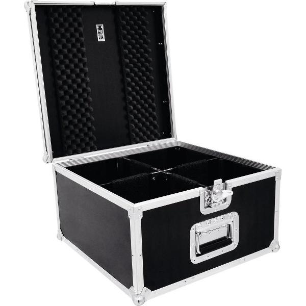 ROADINGER Flightcase 4x PAR-56 Spot short