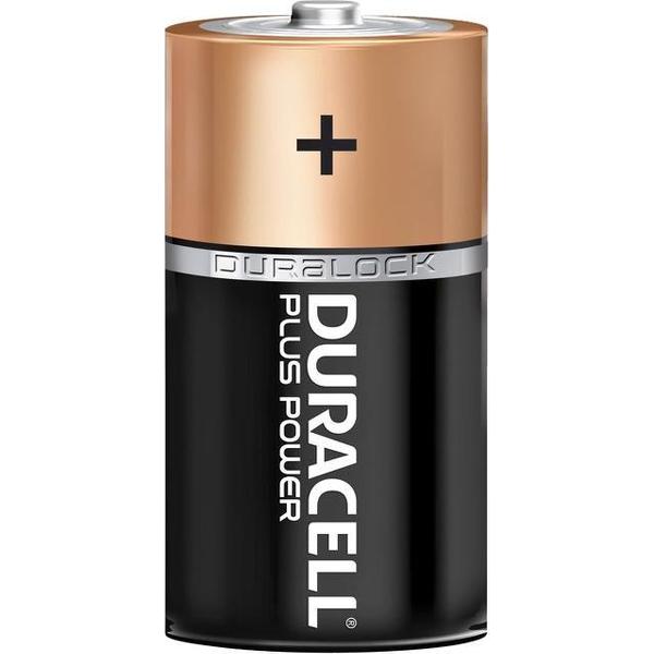 Batterij duracell c plus power 50% alkaline