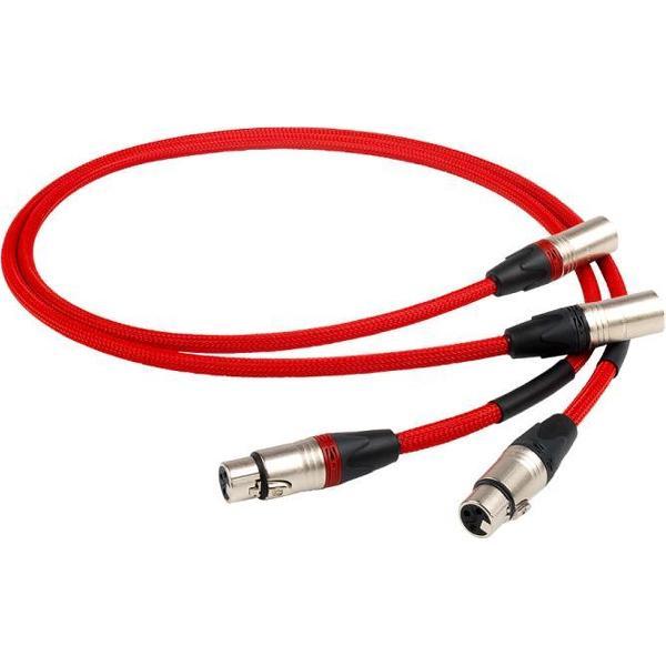 The Chord Company Shawline 2XLR to 2XLR 1m - High End XLR kabel (2 stuks)