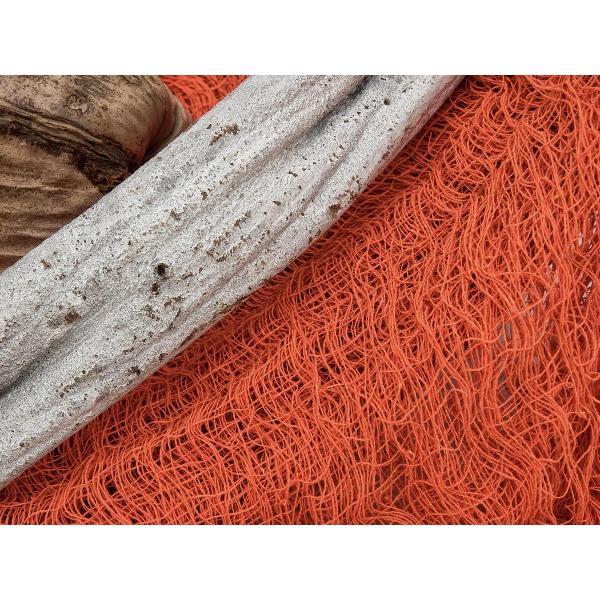 Europalms Decoratiestof, breed, oranje, 76x500cm