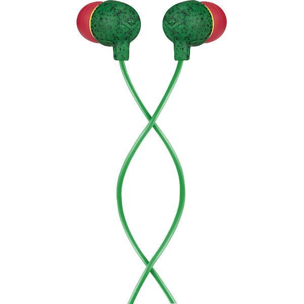 House of Marley Little Bird groen oortjes - oordopjes met microfoon en 1knopsbediening