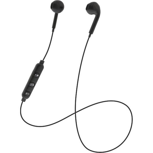 STREETZ HL-594 Semi-in-ear Bluetooth oordopjes met microfoon & Control button - Zwart