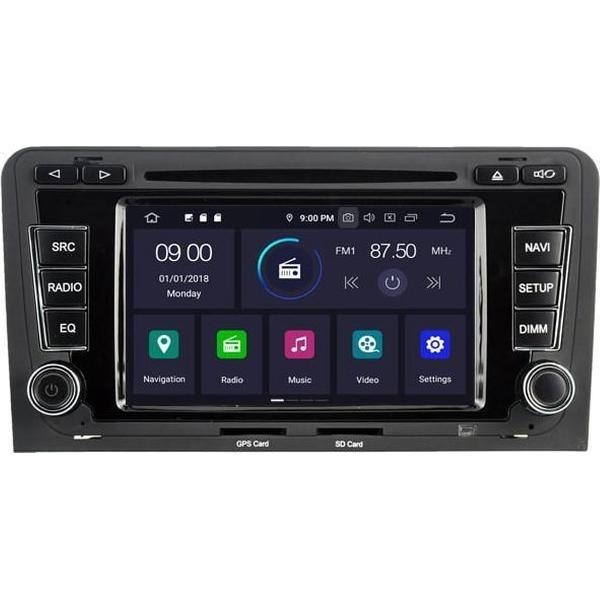 5763 Android 8.0 Navigatie Audi A3 dvd carkit usb