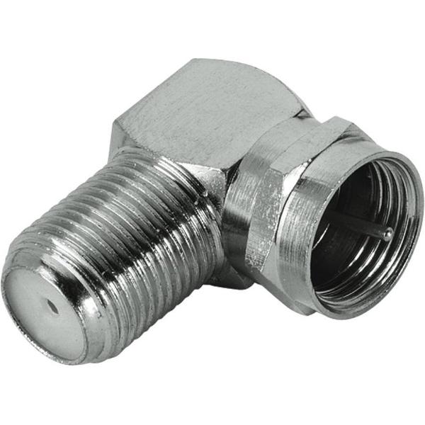 Hama Sat-Adapter 90° F-Stekker