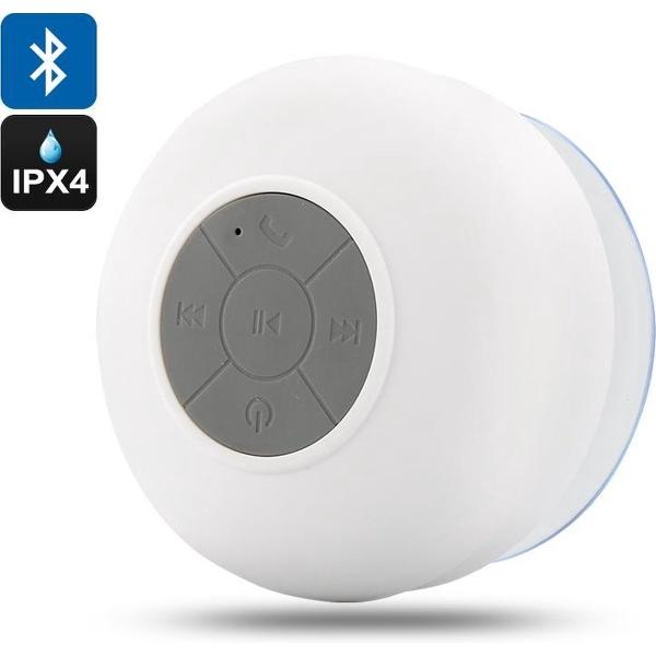Waterbestendige HaverCo Douche/Bad Mp3 Speaker / Bluetooth Waterproof / Wit